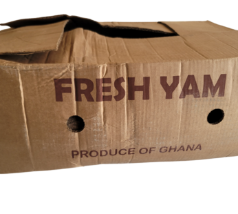 Ghana Yam Fresh – Quarter Box