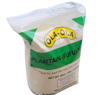 Plantain Fufu Flour (ola-ola) | 5 LBS