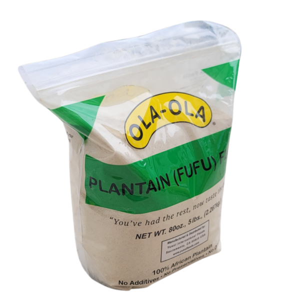 Plantain Fufu Flour (ola-ola) | 5 LBS