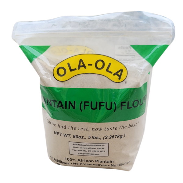 Plantain Fufu Flour (ola-ola) | 5 LBS - Image 3